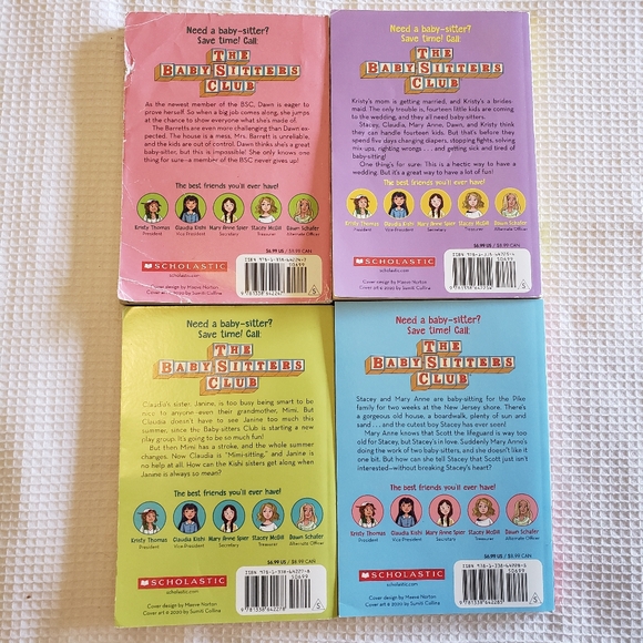 COPY 16 x The Baby-Sitters Club Chapter Books #1-16 By Ann Martin Netflix Series - Picture 5 of 9